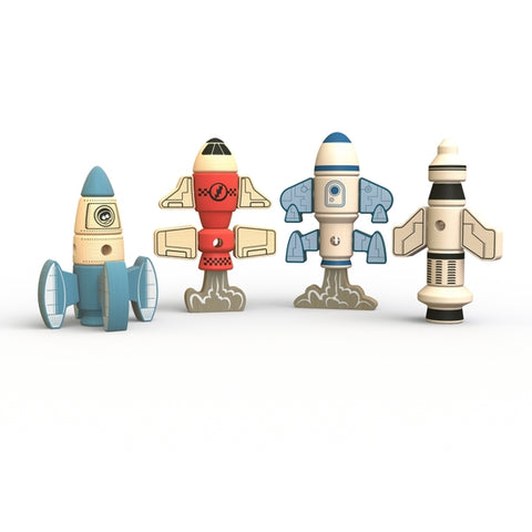Tinker Totter Rocket 28 Piece Play Set