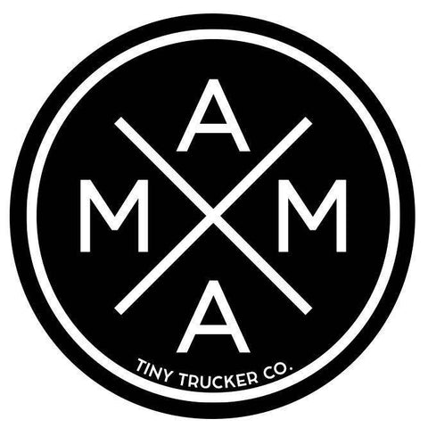 Mama Black Sticker
