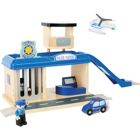 Small Foot Police Station Playset
