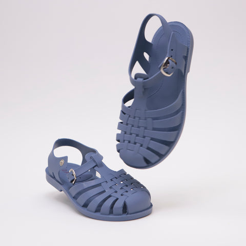 Blue Jelly Sandals