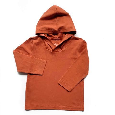 Lightweight Hoodie- Rust