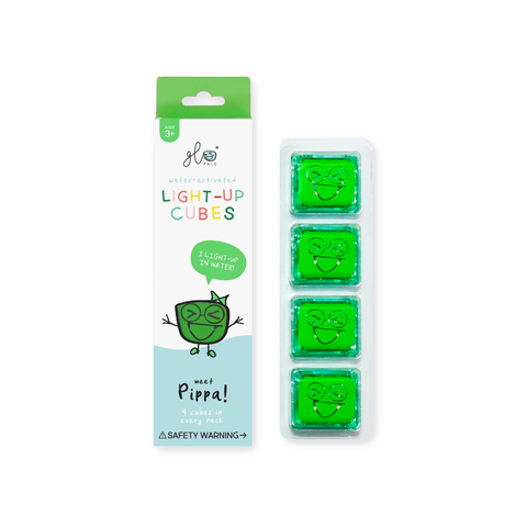 Pippa~ Green Glo Pal Cubes