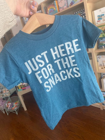Just Here for the Snacks Tee