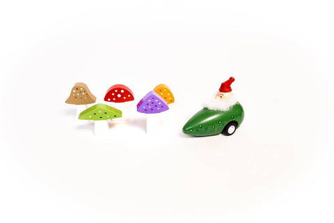 Gnome + Mushrooms Mini Bowling Game