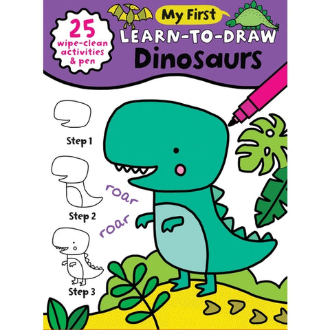 My First Learn To Draw: Dinosaurs