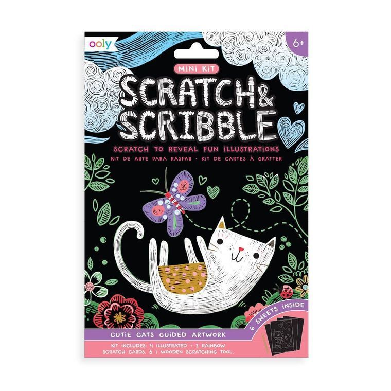 Mini Scratch & Scribble: Cats