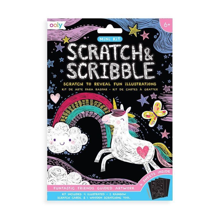 Mini Scratch & Scribble: Unicorn